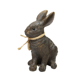 Zając Rustykalny Figurka dekoracyjna 24cm